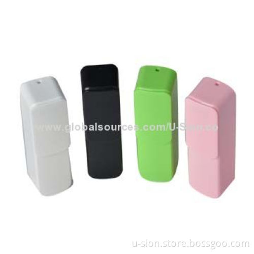 2,000mAh Fashionable Power Banks with Printing Logo, Long Standby Time, Different Colors Available
